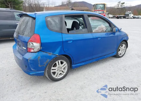 2007 Honda Fit Sport z USA, uszkodzony, nr VIN JHMGD38687S009331